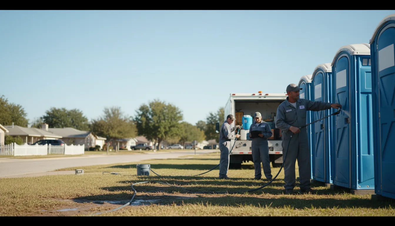 Long-Term Portable Toilet Rental in Swartz Creek, MI near me